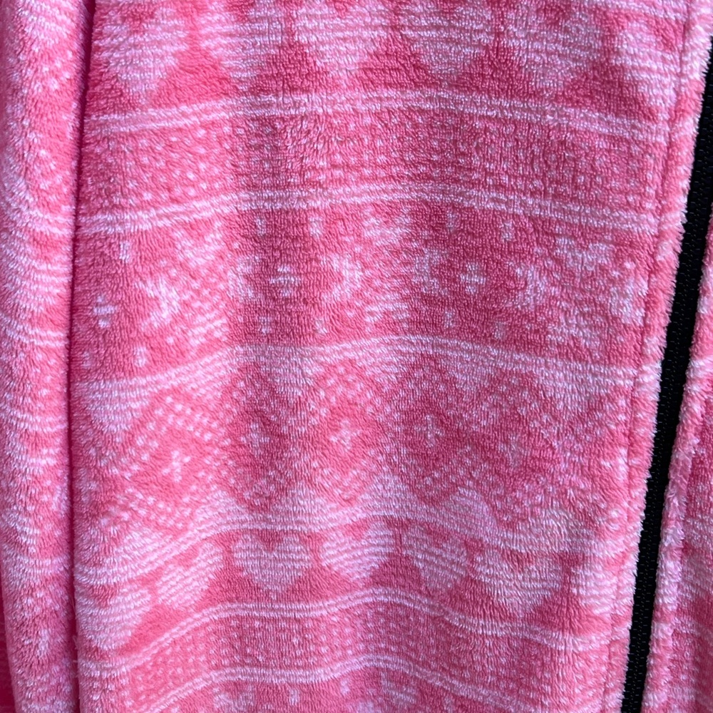 Cozy Pink Patterned Onsie - Picture 4 of 4